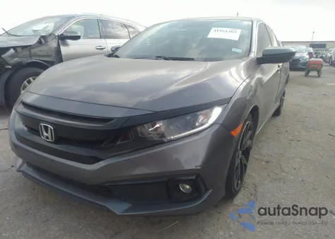 2021 Honda Civic Sport из США, поврежденный, VIN 2HGFC2F88MH516927